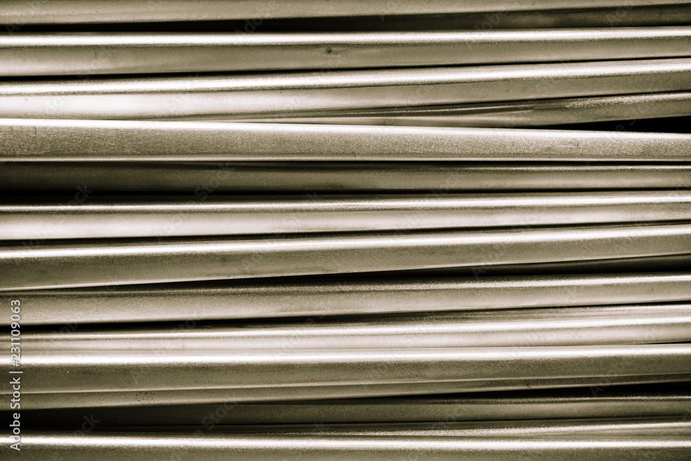 Obraz premium abstract metal line