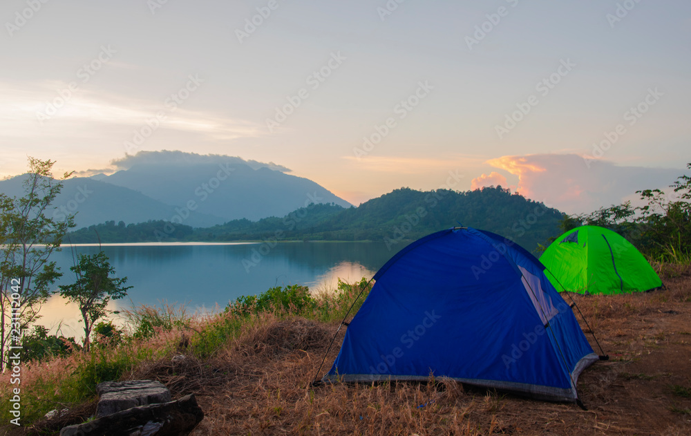 Klong Pha Bhudha reservoir from Chanthaburi Thailand  