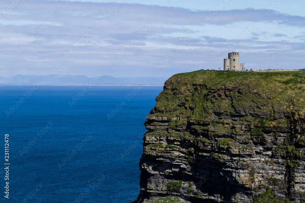 Cliffs of Moher in Ireland Unesco world heritage site