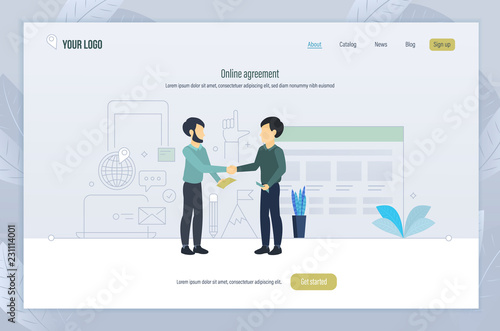 Online agreement. Mutual agreement of decisions, discussion of common issues.