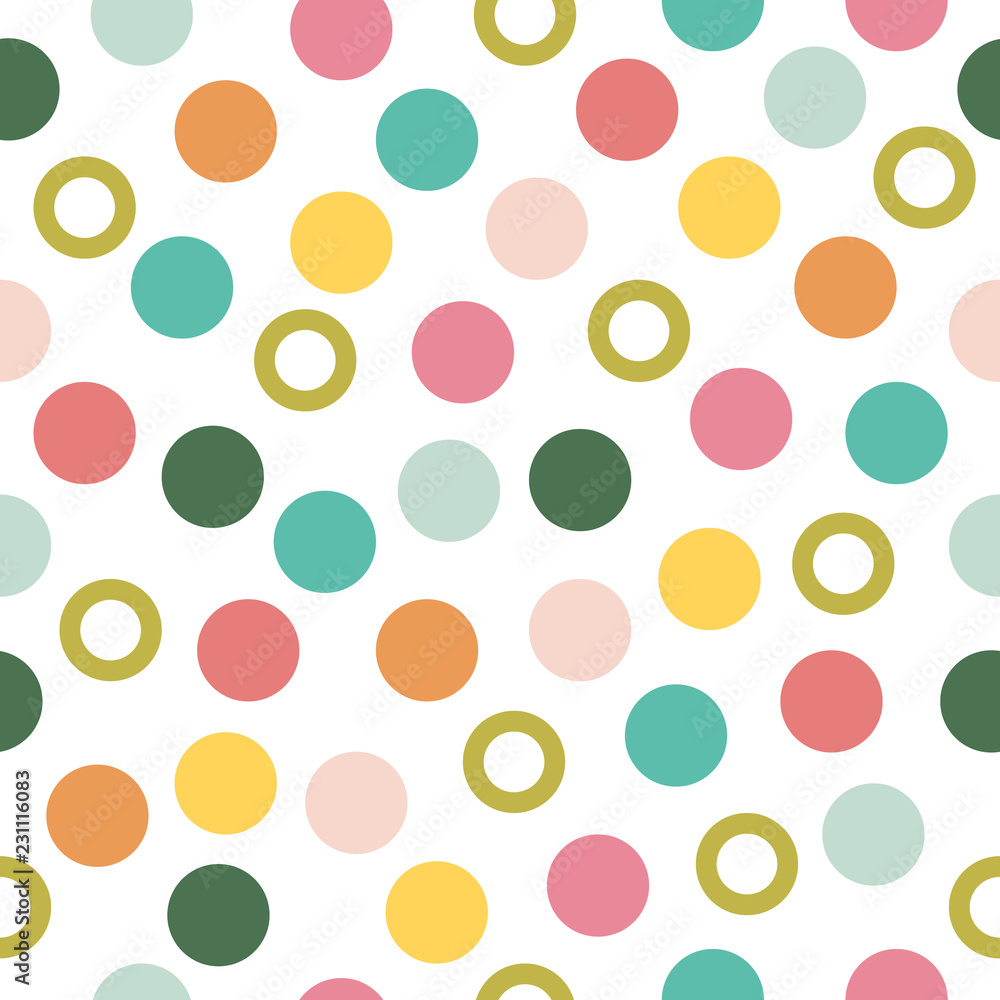 festive polka dot pattern festive polka dot pattern