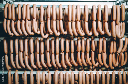 sausage meat production