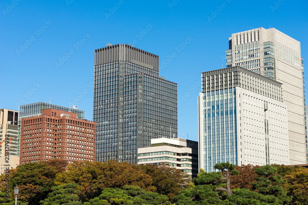 city view of  Marunouchi Tokyo