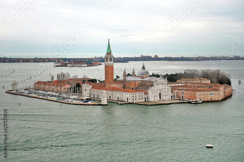 The famous canals of Venice.
