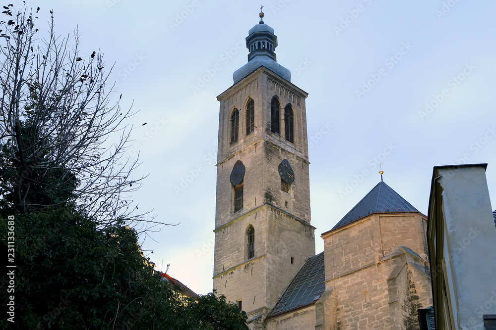 Czech Republic - UNESCO City Kutna Hora - Church St Jakuba (James, Jacob)