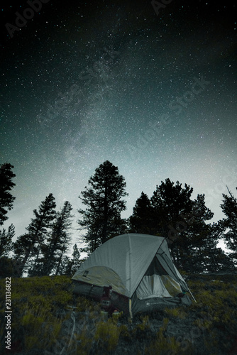 Tent Under Milky Way © James