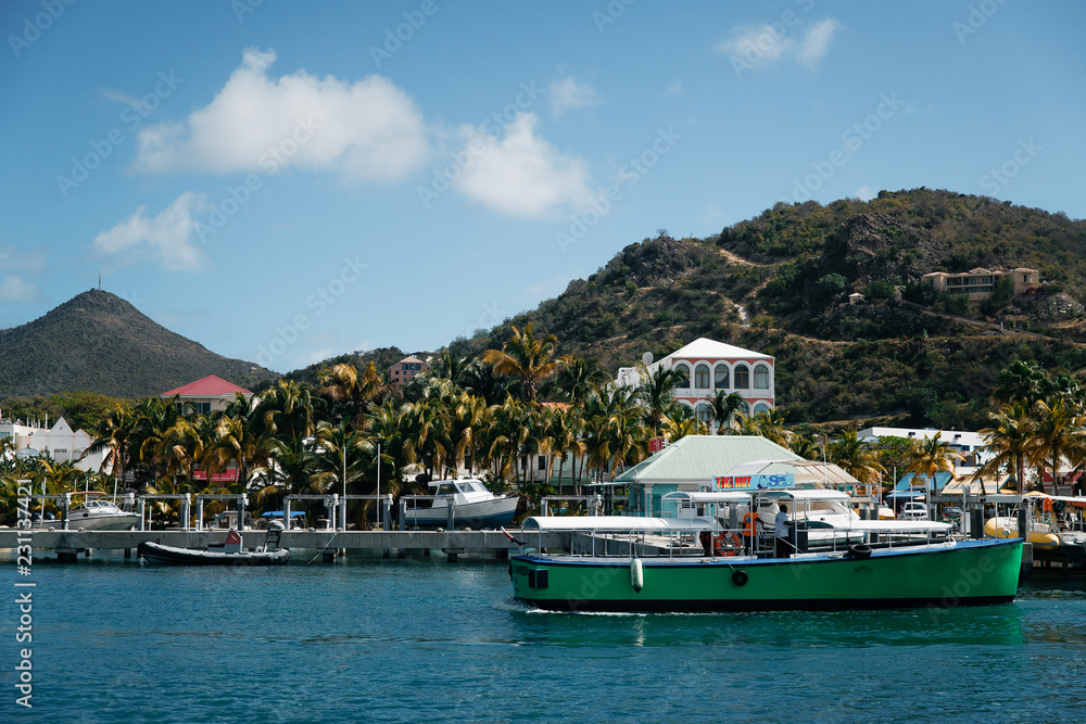 boats in the bay