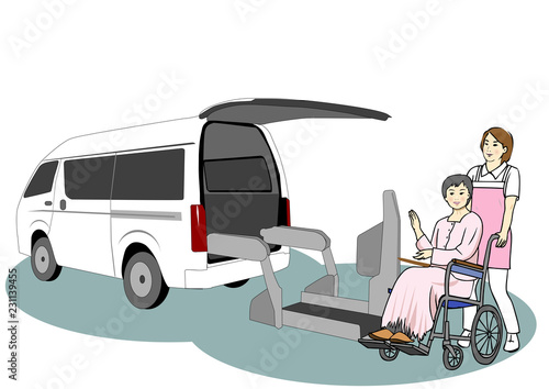 福祉車両　リフト車