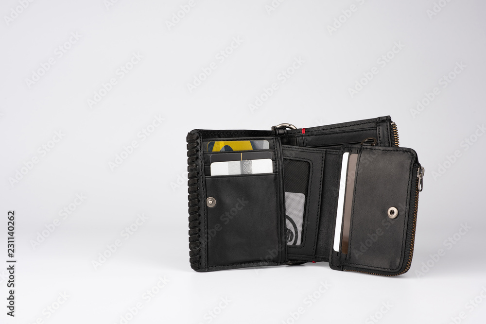 Black Leather Male Wallet Black Leather Male Wallet