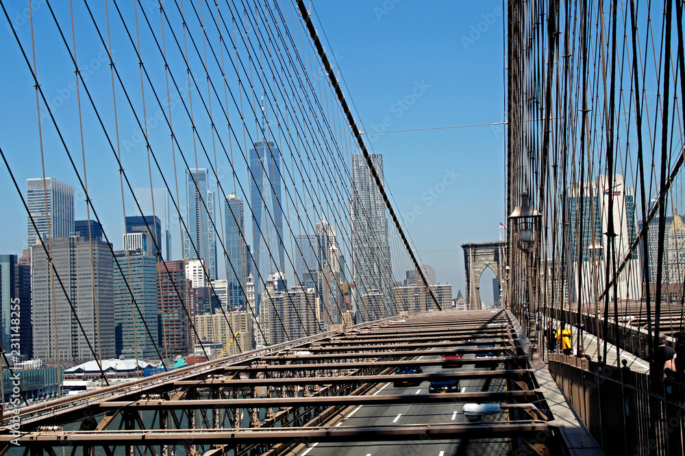 Fototapeta premium Brooklyn Bridge New York City