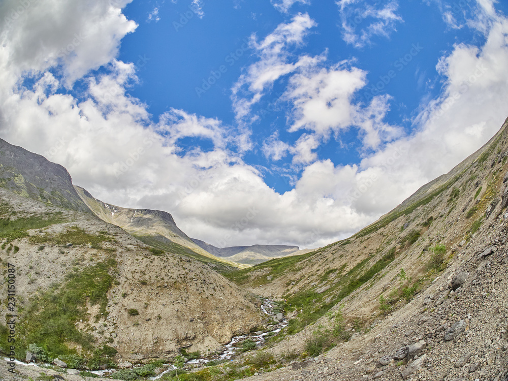 Fototapeta premium mountains in the summer. Hibiny
