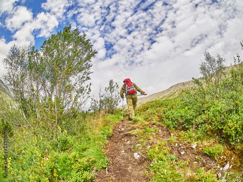 Wallpaper Mural tourist in the mountains. Hibiny Torontodigital.ca