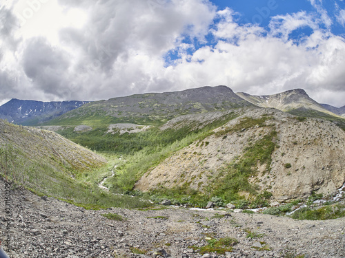 mountains in the summer. Hibiny photo