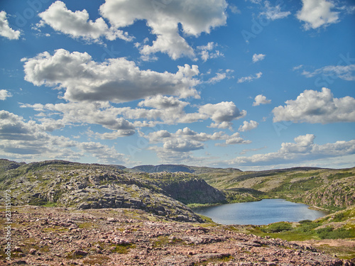 coast of the Barents Sea. Teriberka. Russia