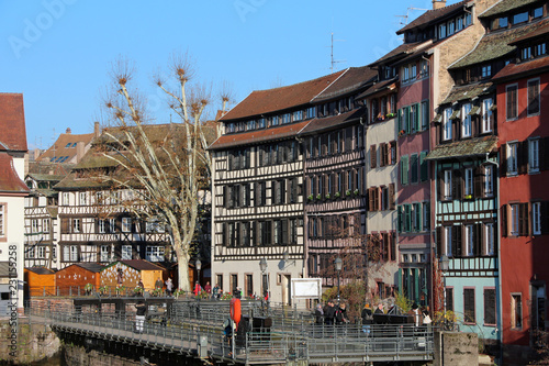 Picturesque old town Strasbourg - Alsace - France