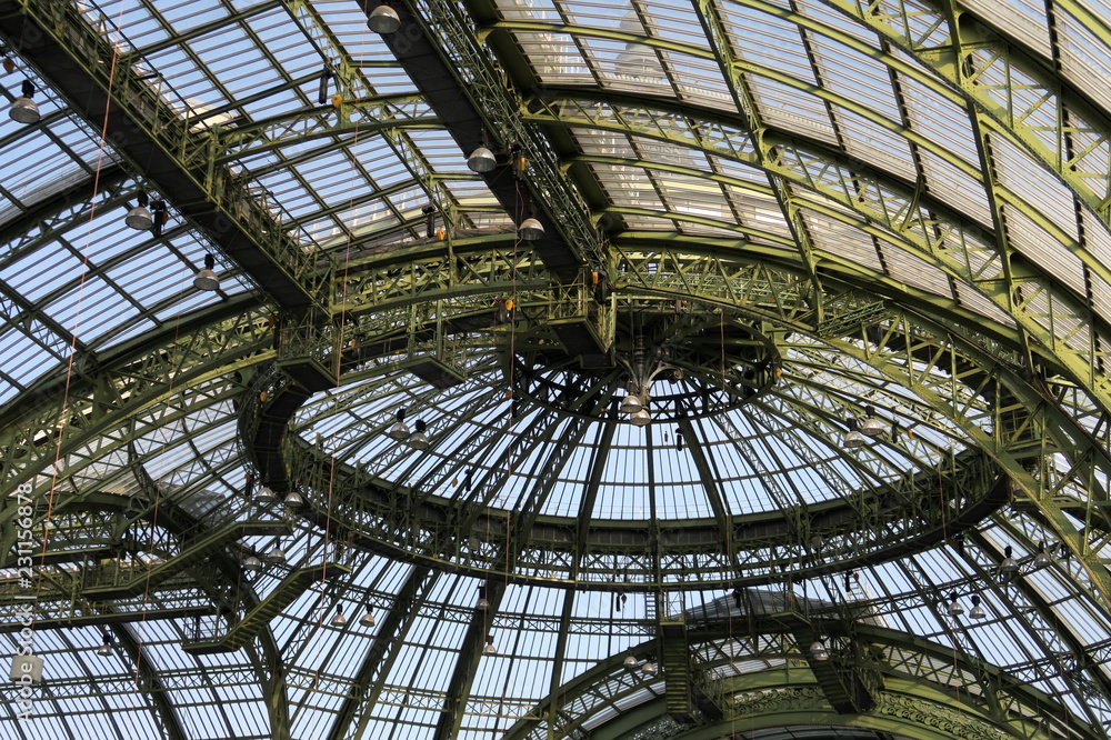 Dôme de la verrière du Grand Palais, Paris