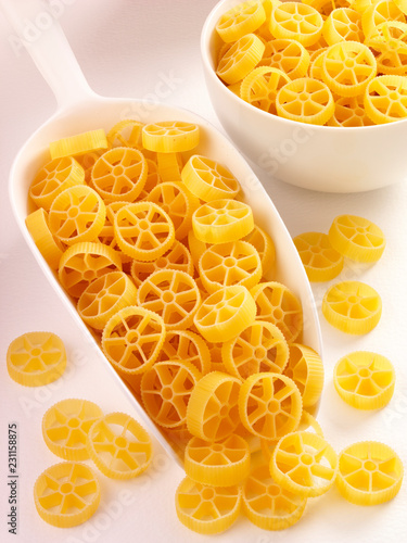 ROTELLINE PASTA IN SCOOP photo