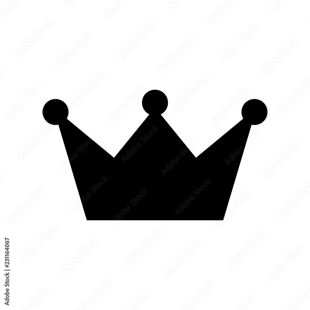 Crown Icon isolated Crown Icon isolated