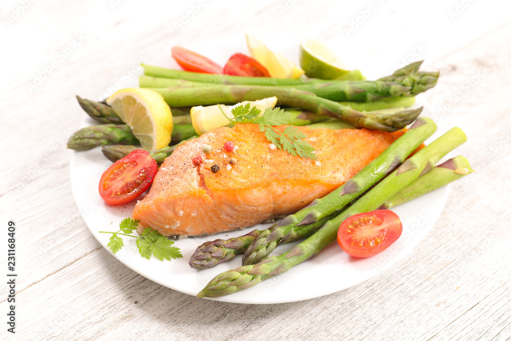 baked salmon and asparagus baked salmon and asparagus