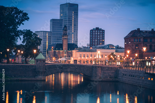 Fotografie Panorama of Malmo