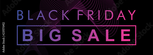 Black friday web banner des...