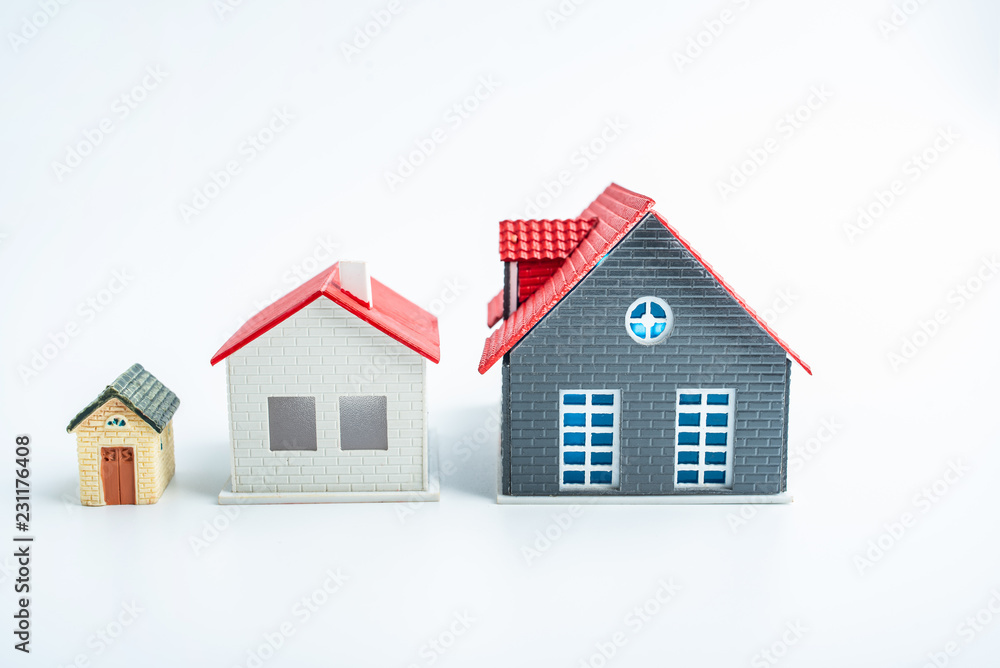 Buying a house / real estate concept Buying a house / real estate concept