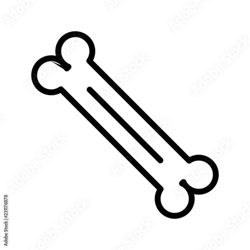 Bone Medical Line Icon