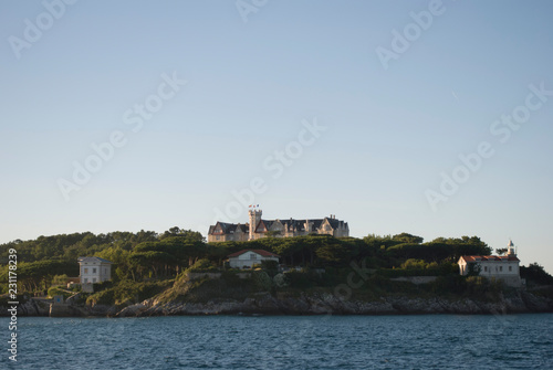 mar, acuático, cielo, río, castillo, isla, paisaje, arquitectura, azul, costa, edificio, viajando, naturaleza, fortaleza, oceáno, viejo, poblado, impresiones, lago, torre, puerto, europa, Santander, P