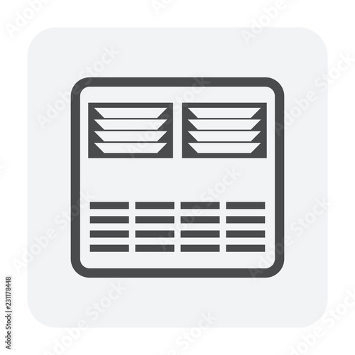 air conditioner icon