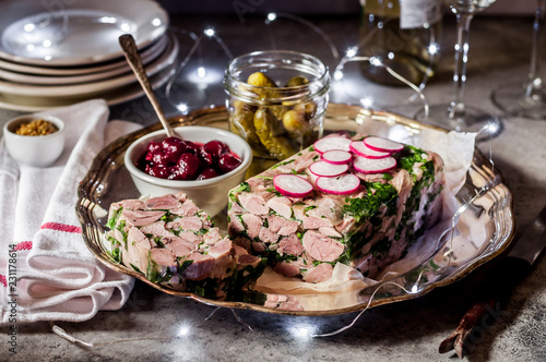 Photography Ham Hock Terrine