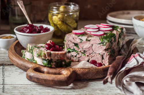 Photography Ham Hock Terrine
