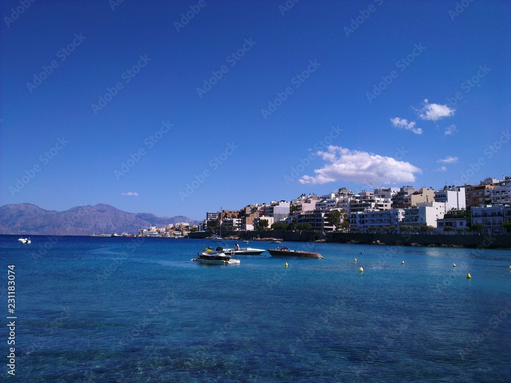Fototapeta premium Agios Nikolaos