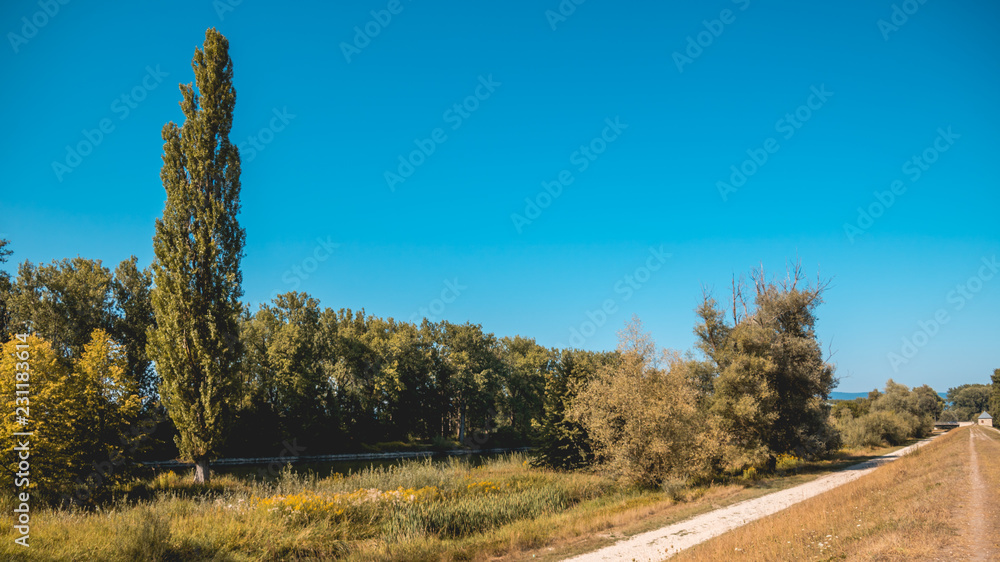 Beautiful view near Plattling - Isar - Bavaria - Germany Beautiful view near Plattling - Isar - Bavaria - Germany