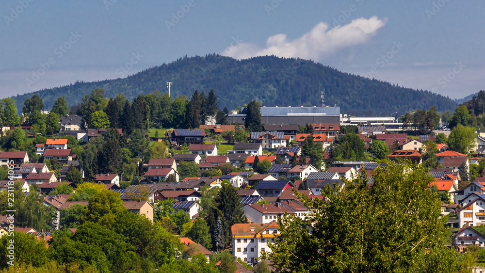 Fototapeta premium Beautiful view near Regen-Bavaria-Germany