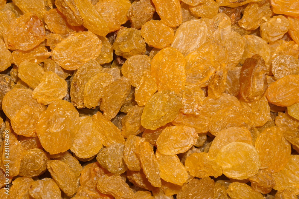 background - large yellow golden raisins background - large yellow golden raisins