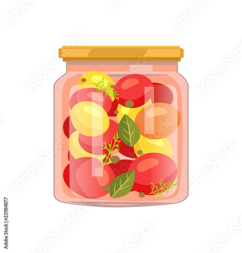 Twist Top Glass with Veggie and Spicy Seasoning