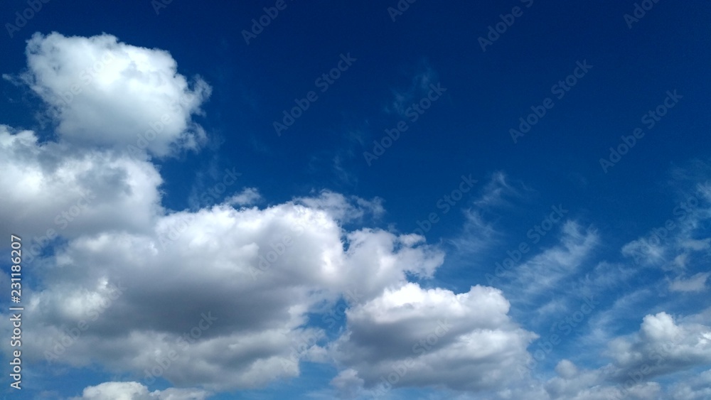 blue sky with clouds blue sky with clouds