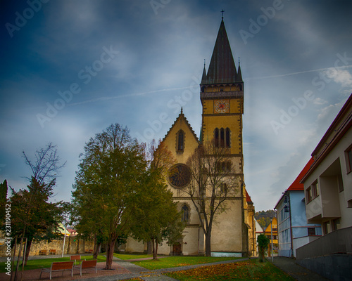 Church of St. Aegidius. Unesco town Bardejov, Slovakia
