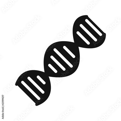 DNA Medical Glyph Icon
