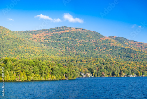 Lake George Fall Landscape