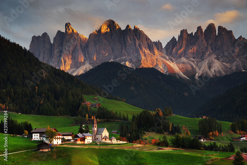 Val di Funes valley, Trentino Alto Adige region, Italy, Europe photo