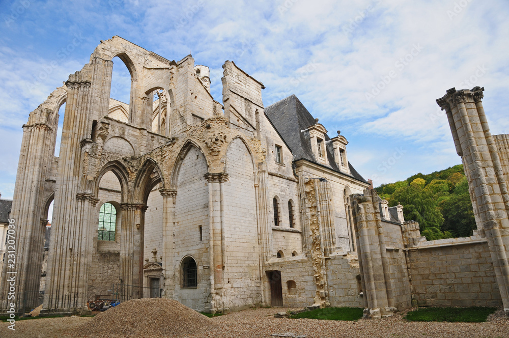 Abbazia di Saint Wandrille de Fontenelle - Normandia, Francia