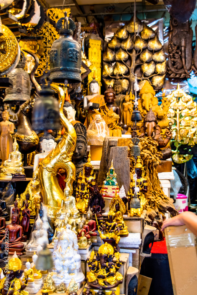 Fototapeta premium Thailand Basar Kunst