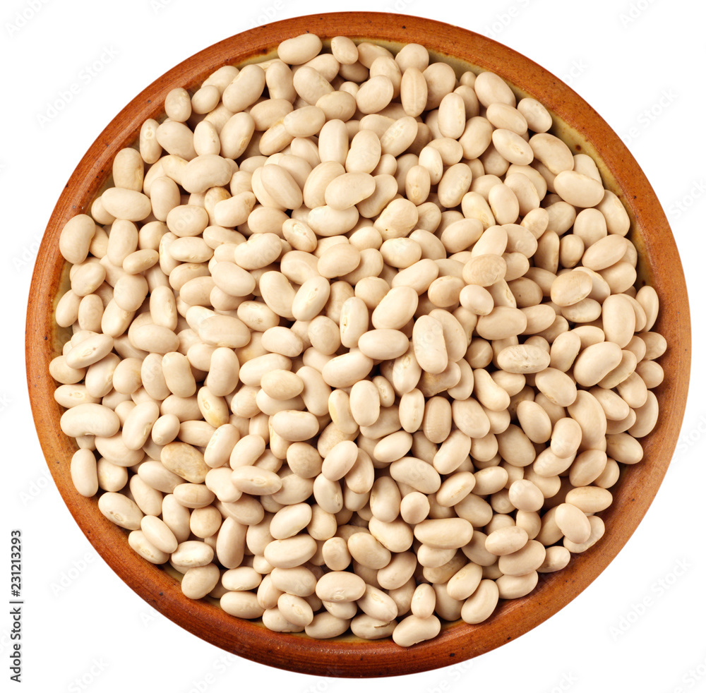 HARICOT BEANS ON WHITE Stock Photo Adobe Stock