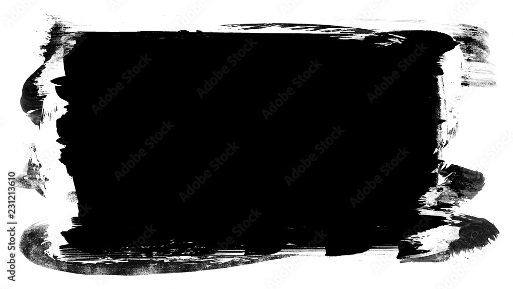 Brush stroke and texture. Smear brush on a white background. Brush stroke and texture. Smear brush on a white background.