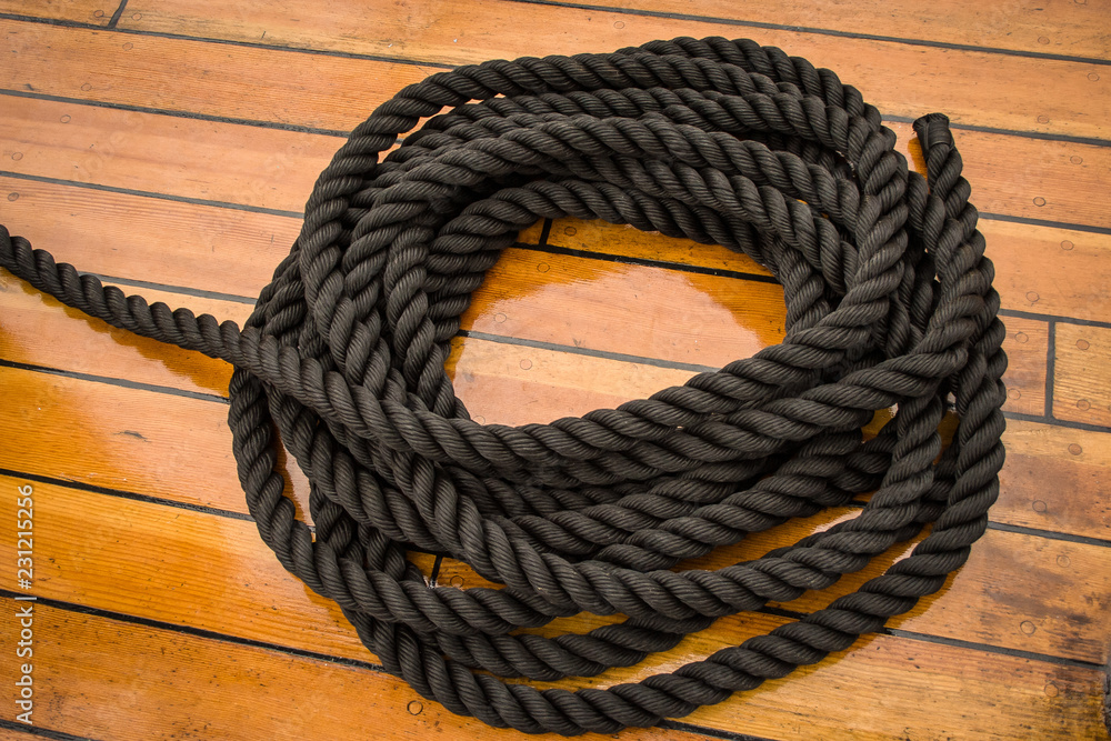 Obraz premium Rope on Deck