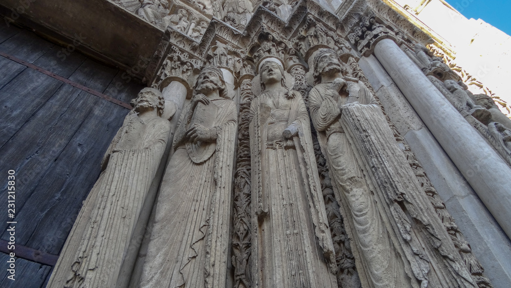 Chartres is the beautiful city in France Chartres is the beautiful city in France