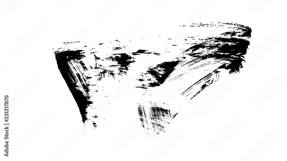 Brush stroke and texture. Smear brush on a white background. Brush stroke and texture. Smear brush on a white background.
