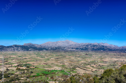 Lasithi Plateau in Crete, Greece © mdworschak