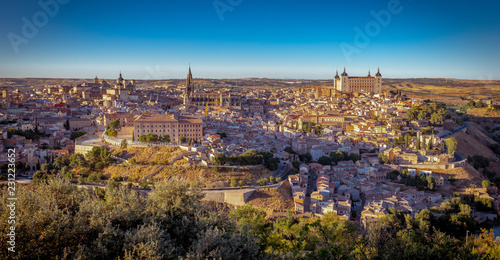 Toledo, Spain cityscape with panorama view © chaolik